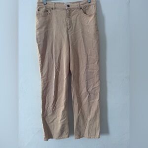 Talbots Tan Women’s Stretch Straight-Leg Pants